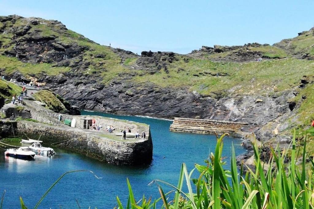 Kallowen Cottage At Crackington Haven, Near Bude And Boscastle, Cornwall Extérieur photo